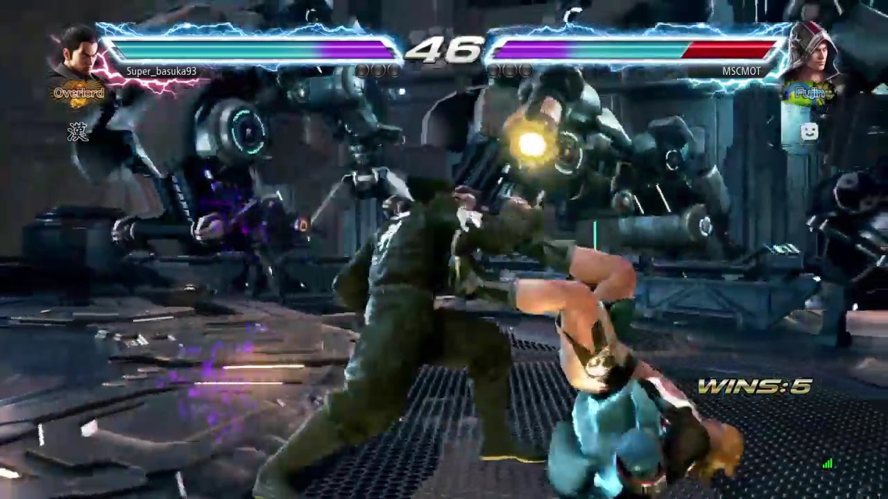 Kazuya Mist Step - iws2 whiff punish
