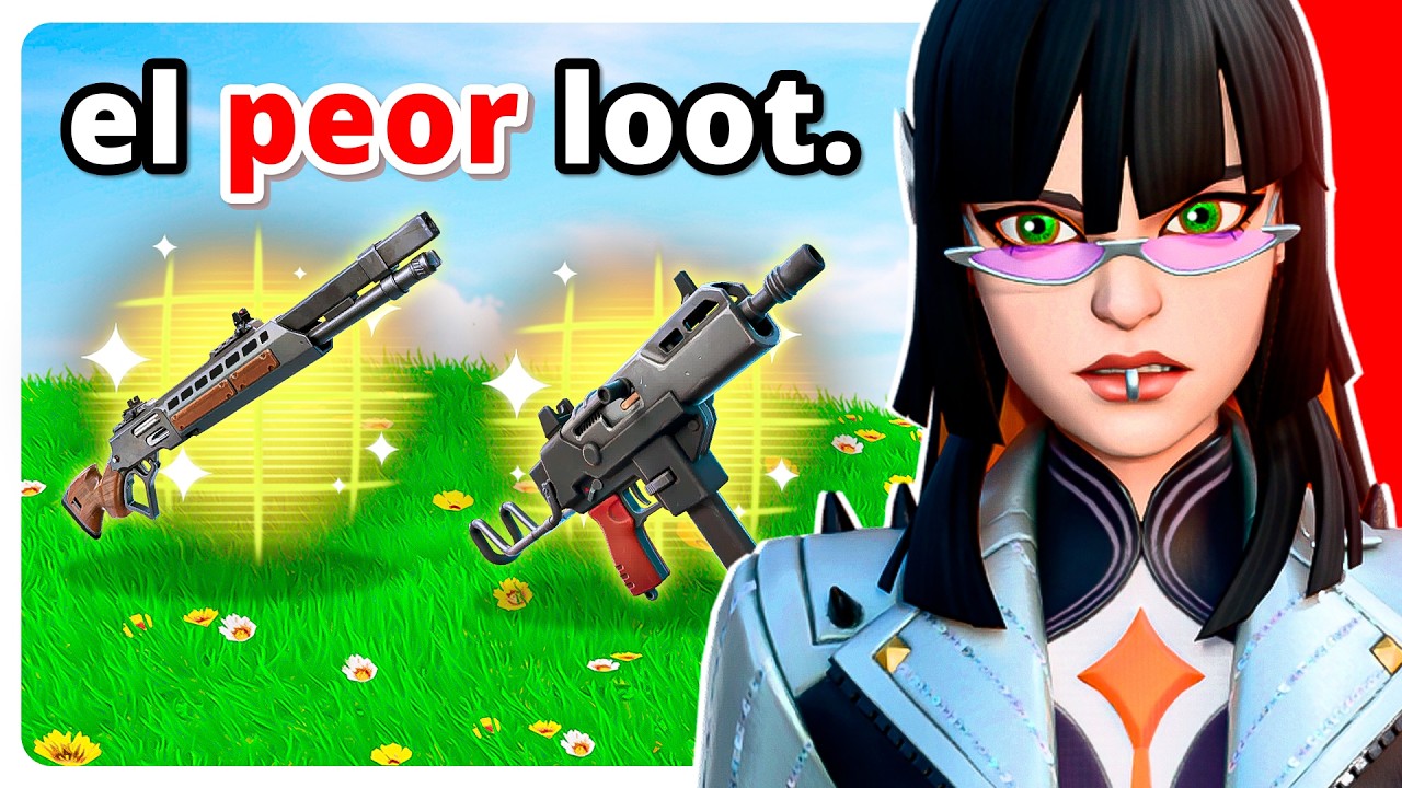 Probé las ARMAS MENOS USADAS de FORTNITE