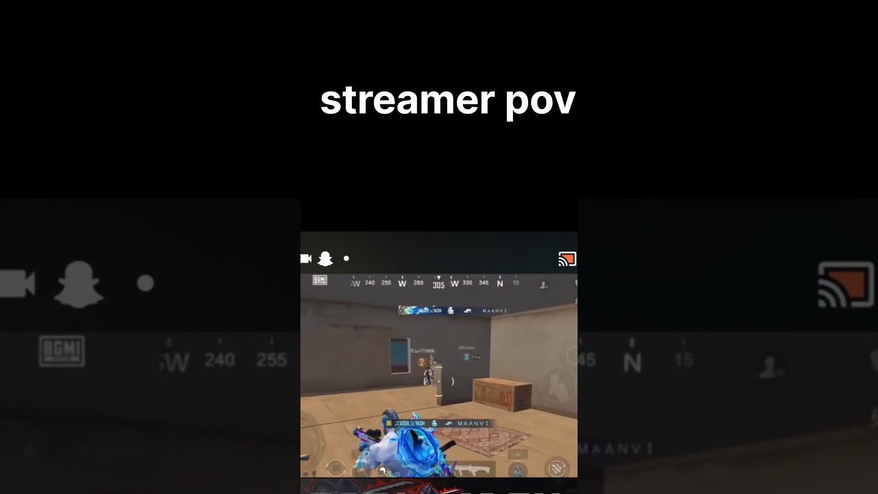 Mana YouTuber ko mara 😎Camera on tha, phir bhi clutch mera 🔥BGMI me fame nahi, skill chalti hai 💀🎮”