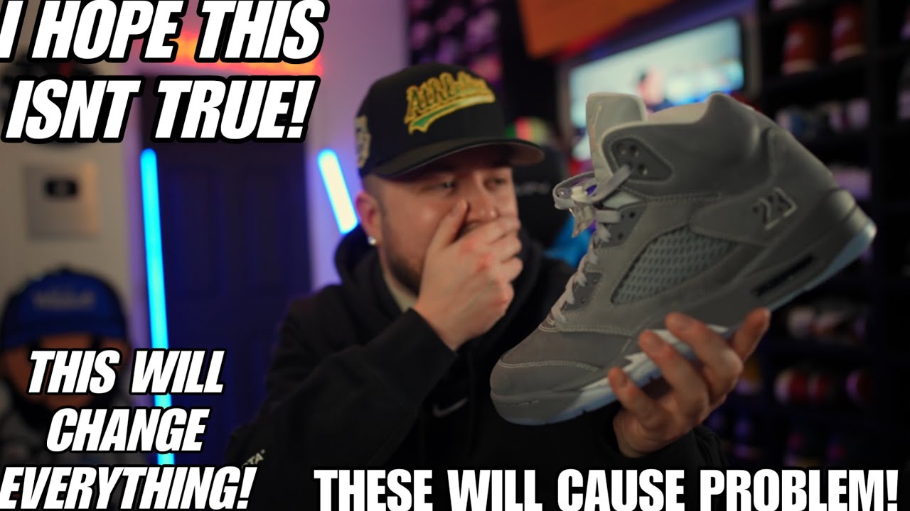 Это правда насчет Jordan 5 “Wolf Grey”? Удачи вам с покупкой! Это огромная проблема.