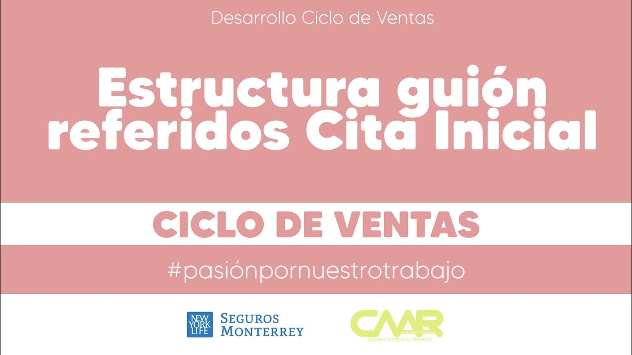 ESTRUCTURA GUION REFERIDOS CITA INICIAL //  TEAM CAAR 1407-1778
