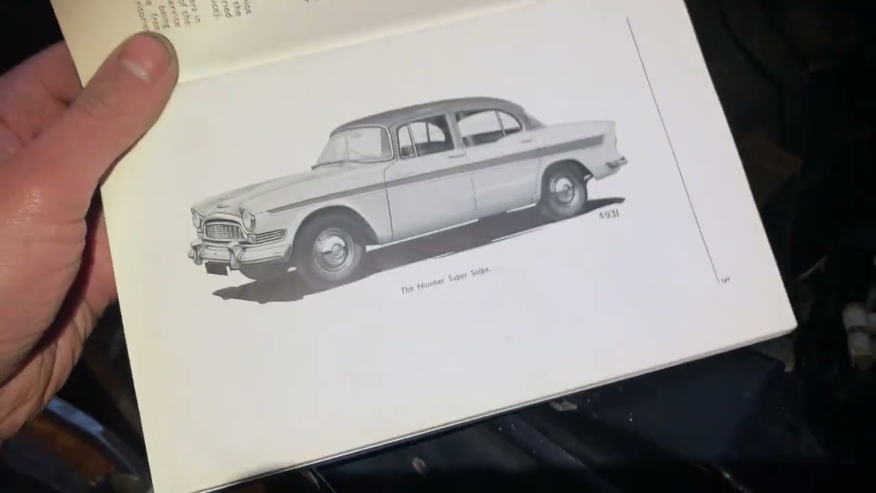 Weekend service, Part 1 of 4: Humber Super Snipe Series II