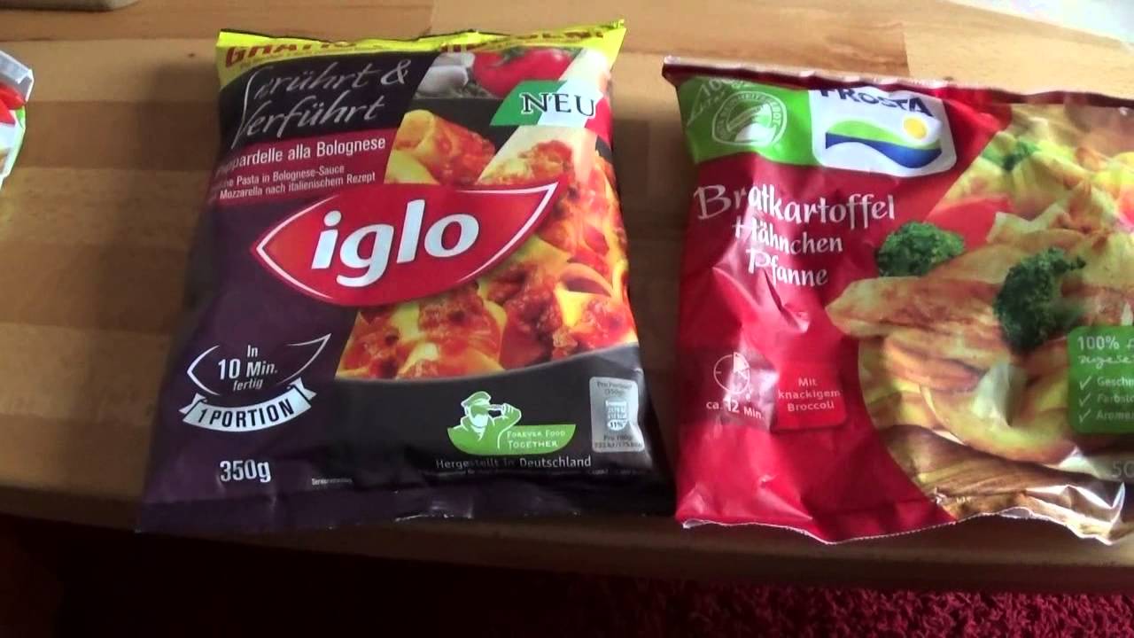 Tiefkühlfertiggerichte von Frosta und Iglo - Immer kleinere Packungen?