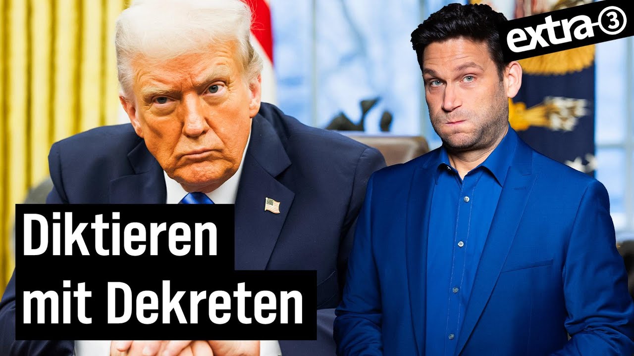 Trumps neue Weltordnung: Kaufen, Kriegen, Kassieren | extra 3 vom 13.02.2025 · Teil 4 | NDR