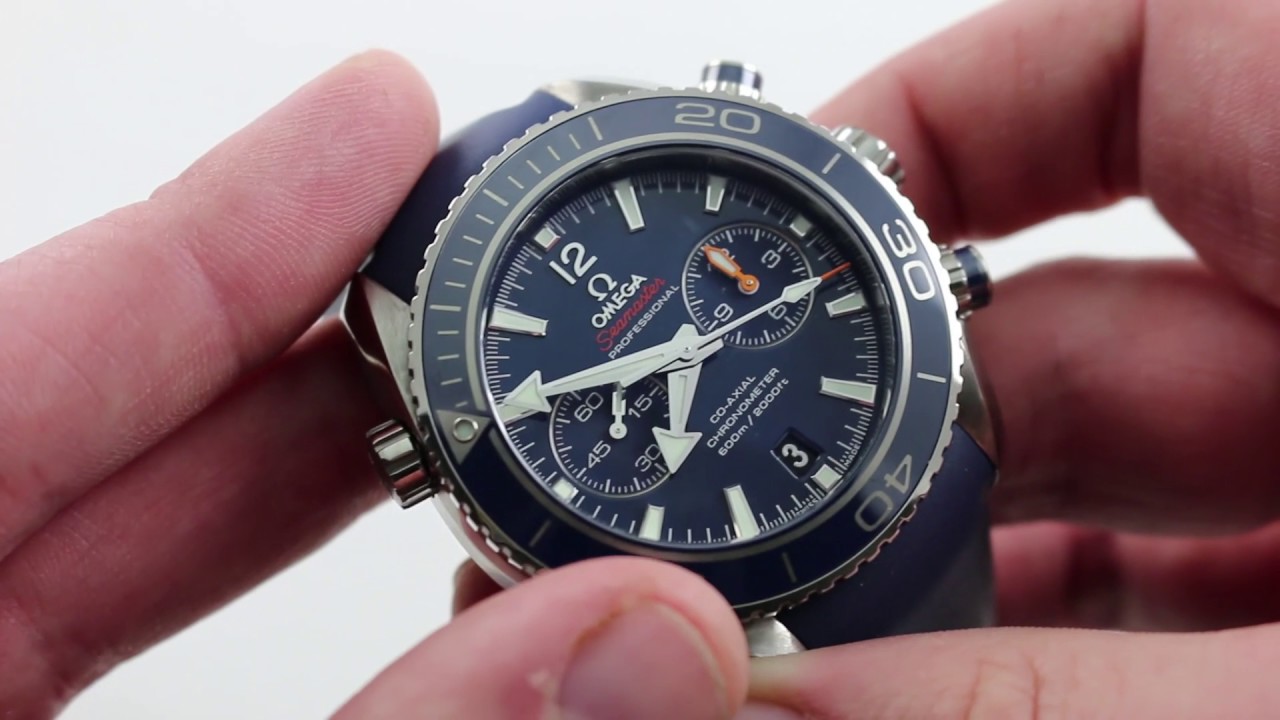 Pre-Owned Omega Seamaster Planet Ocean 600m Co-Axial Chronograph