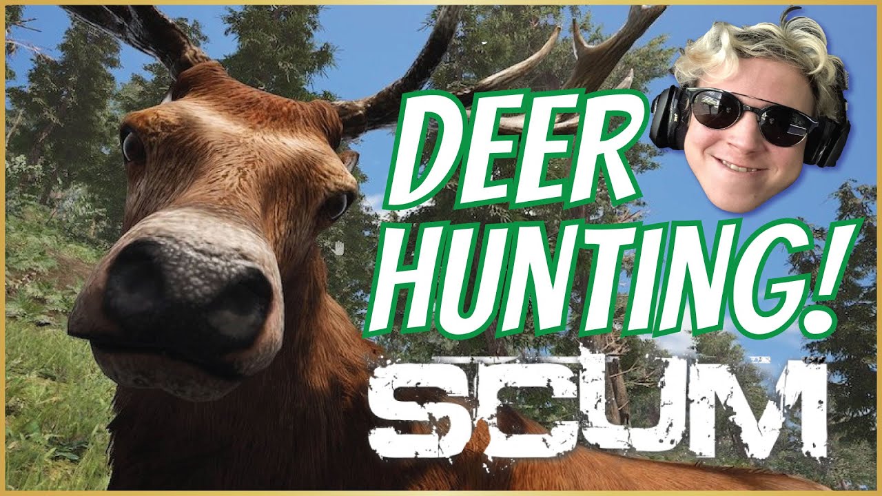 SCUM GAMEPLAY : HOW TO HUNT DEER?