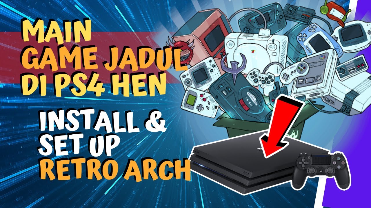 Пошаговая установка и настройка Retro Arch для PS4 Hen | Полное руководство