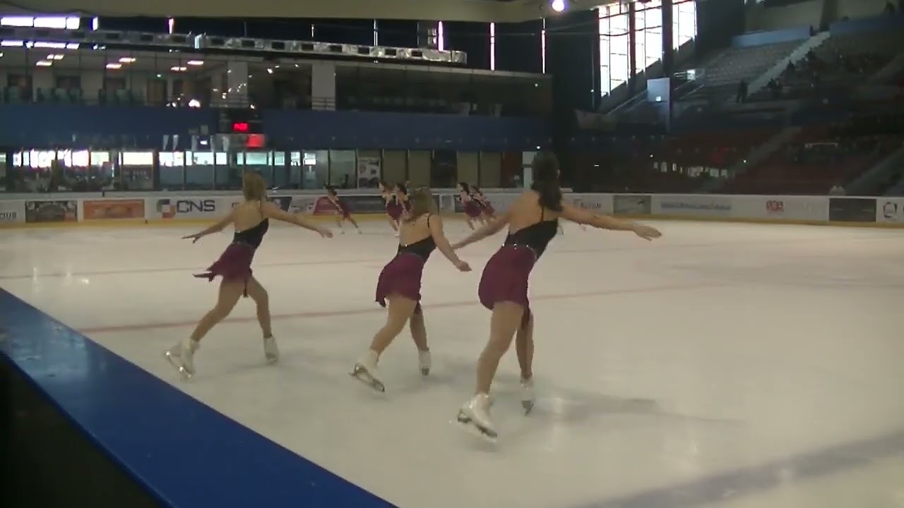 Team Zoulous - Senior N1 Programme court - Masters patinage artistique synchronisé 2025