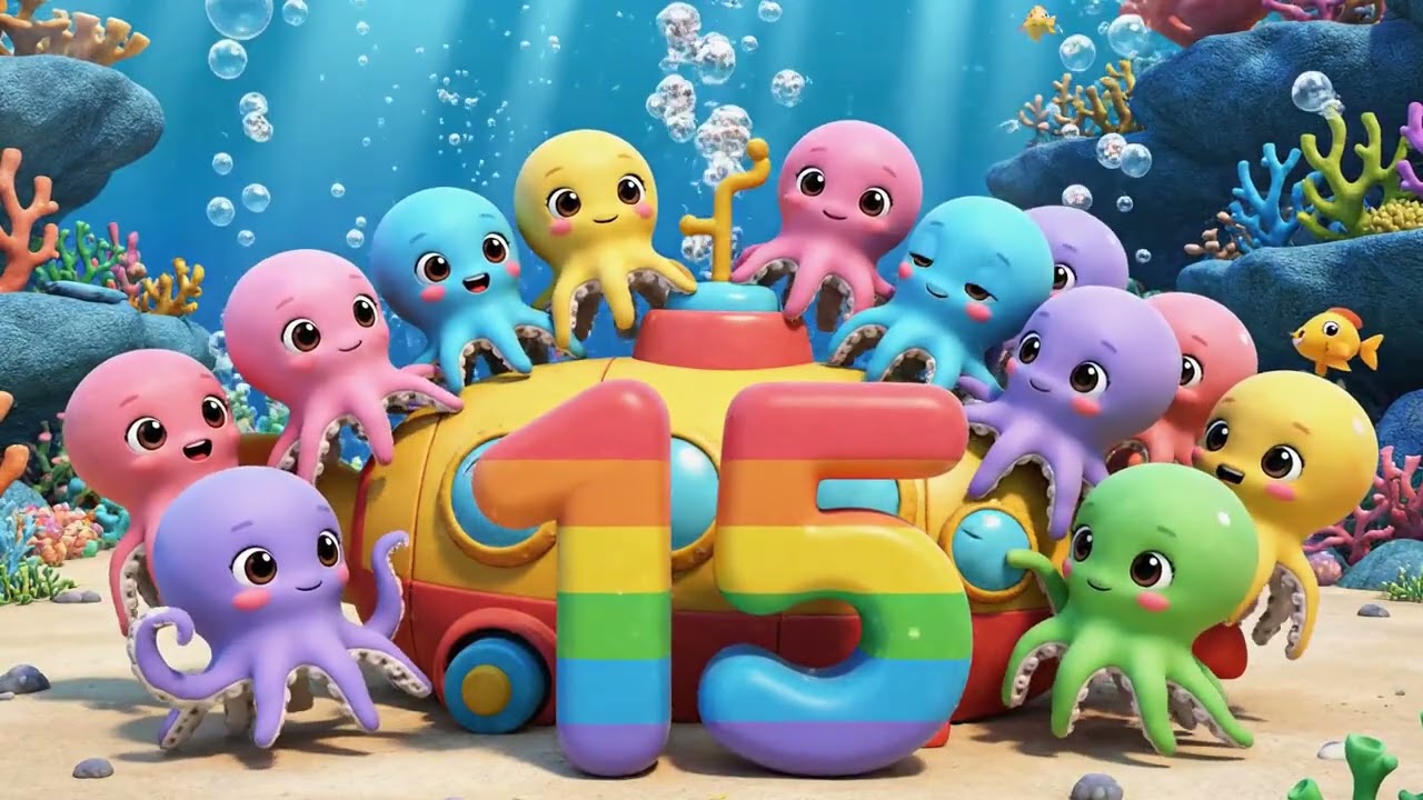 Numbers 1–20 for Kids 🐸🎶 | Chubby Animal Counting Song