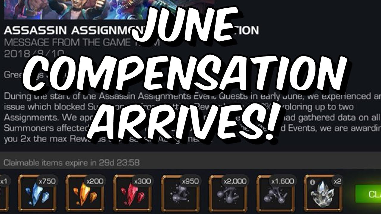 June Compensation Arrives! - Marvel Contest Of Champions