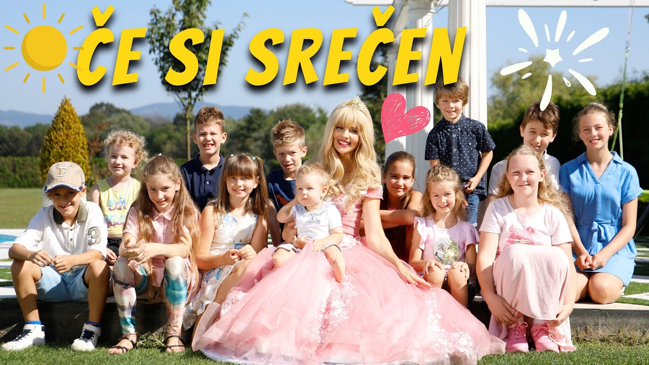 Če si srečen - VILA EKSENA in SUPERJUNAKI - Otroške pesmice
