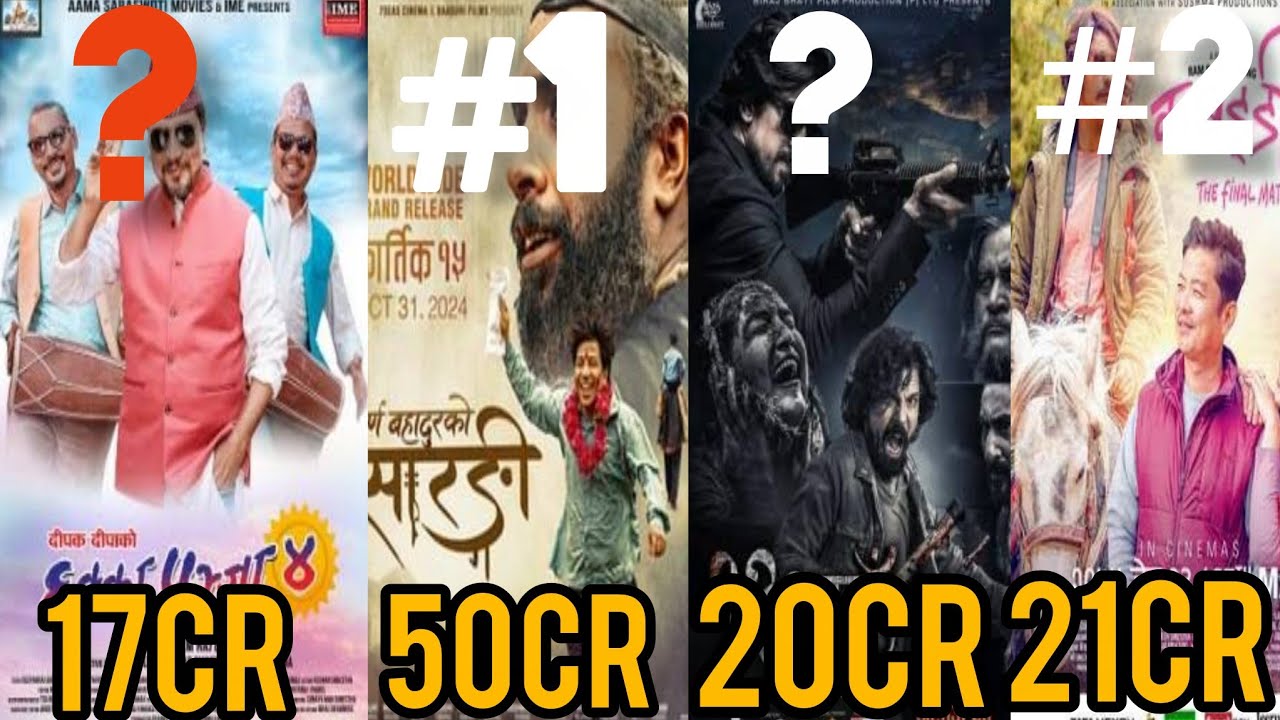 Top 10  Highest Earning Nepali Flims 