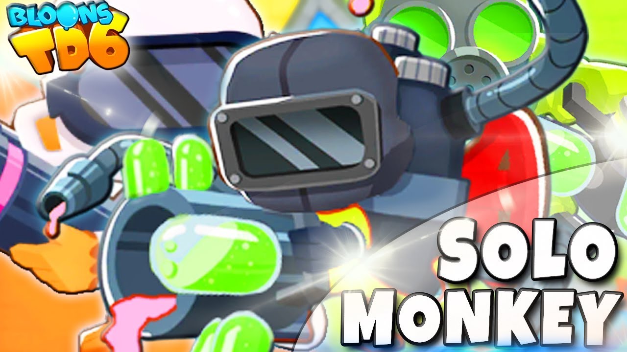 Solo Monkey | Glue Gunner |  Bloons TD6 PL