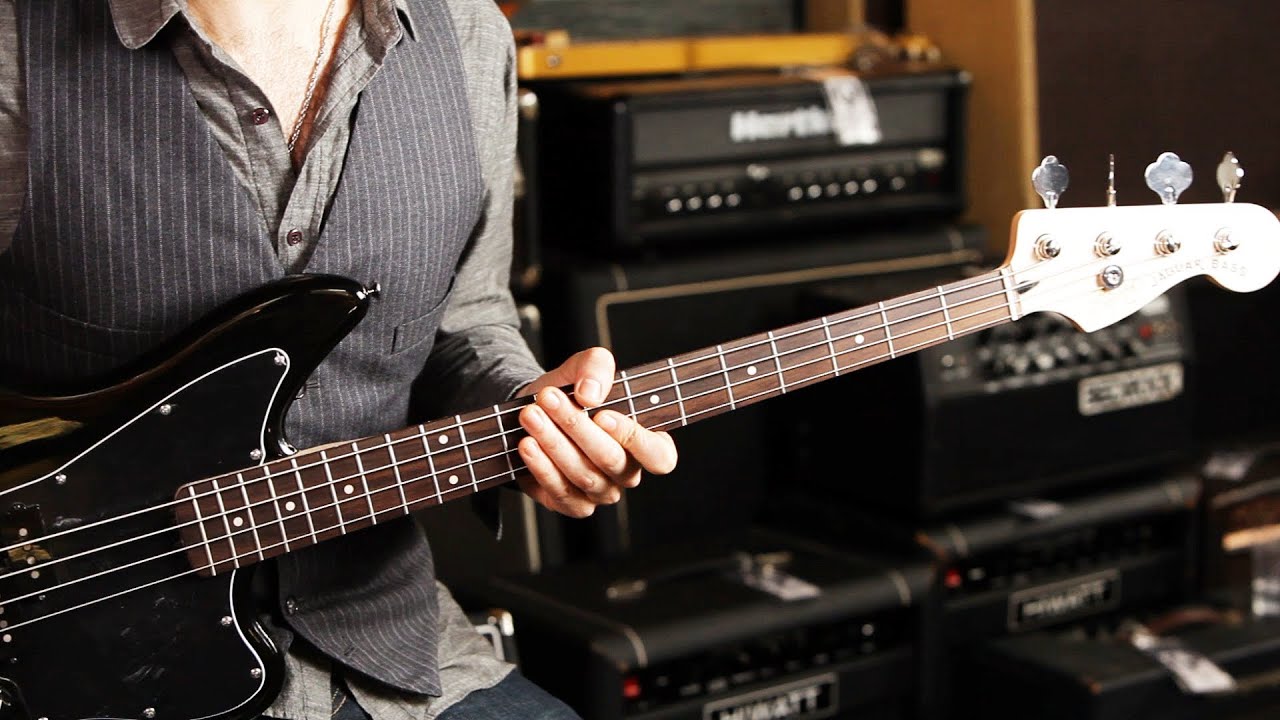 Fender Jaguar Bass Guitar Controls | Guitar Setup