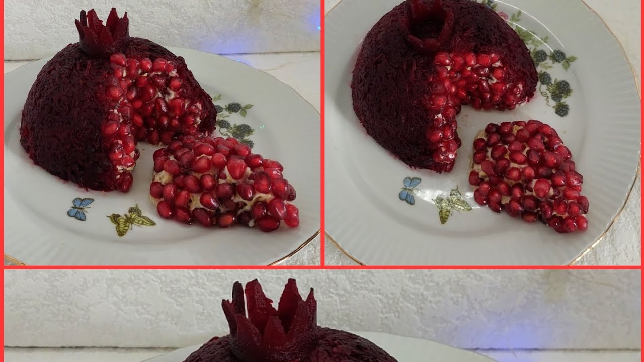 Nar salatı.#Nar salatının# hazırlanması.
