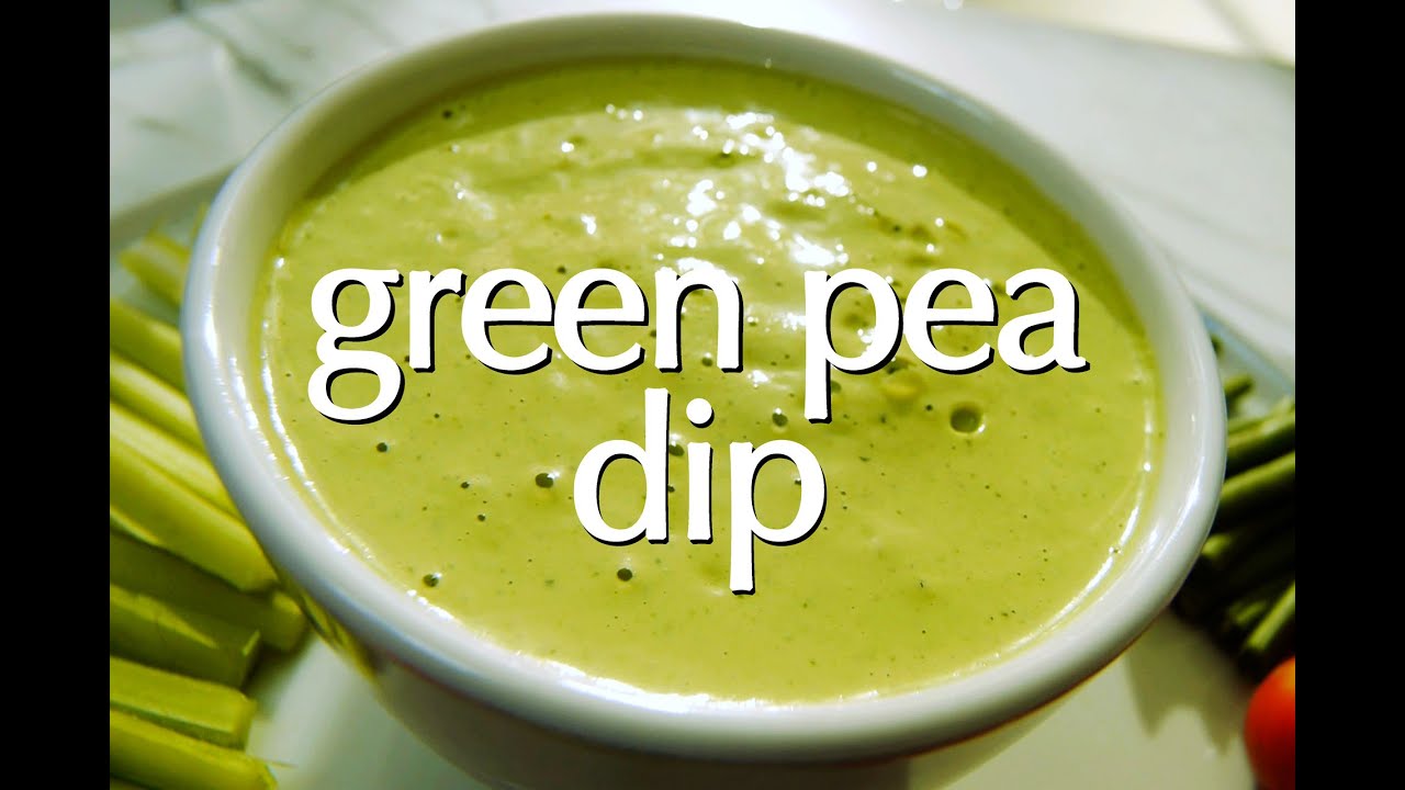 Green Pea Dip - Dinner Party Tonight
