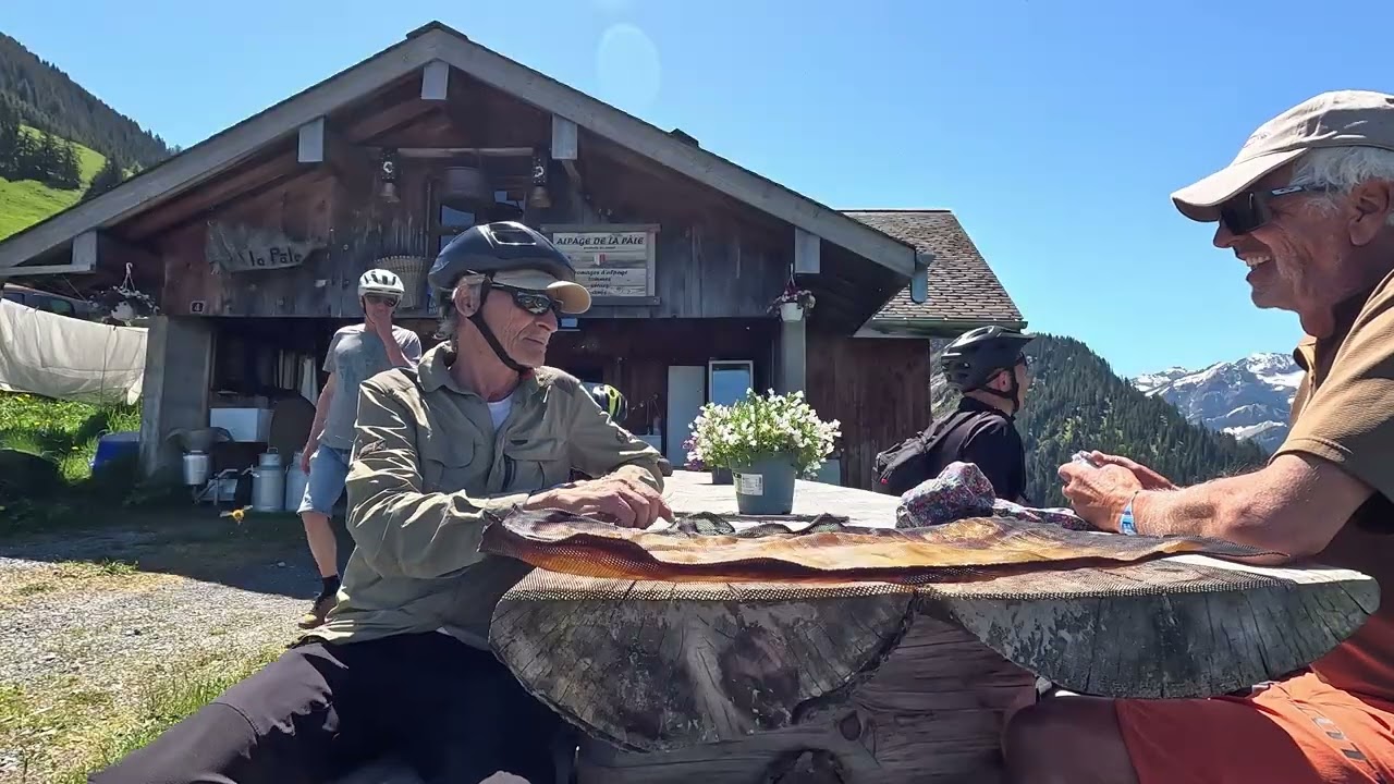 VTT  DE Saint Maurice à l'alpage de la Pale