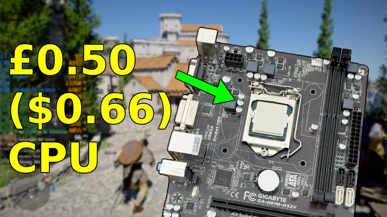 Crimson Desert on a &pound;0.50 ($0.66) CPU