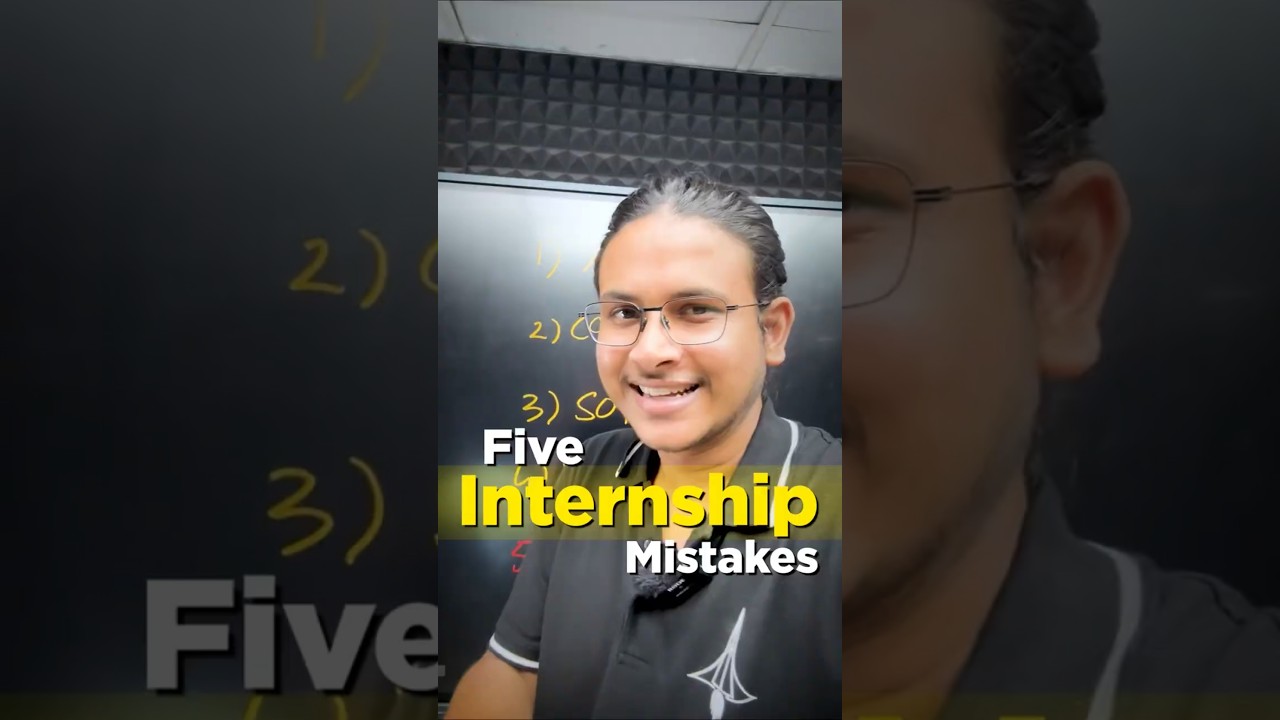 5 Most Important Things for Internship Applications & Cold Emails | Don&rsquo;t Miss the Last One!