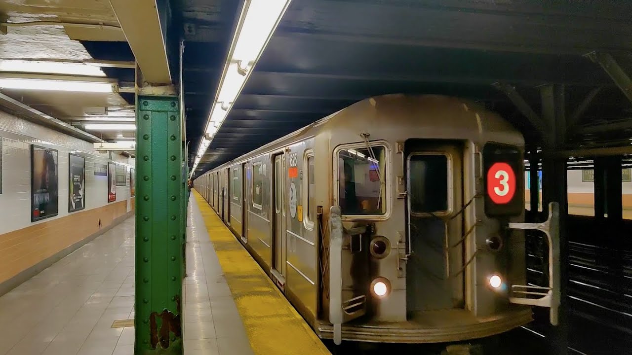 NYC Subway: R62 (3) Local Train Skipping 14th Street