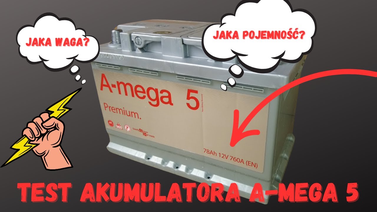 Test akumulatora A-mega 5  78Ah 760A(EN)
