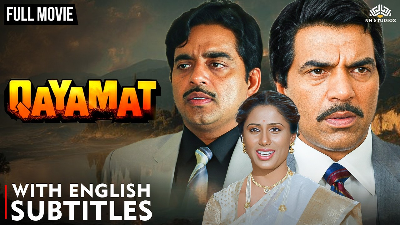 Qayamat (1983) Full Movie UHD | Dharmendra, Smita Patil | Hindi Action Movie with English Subtitles