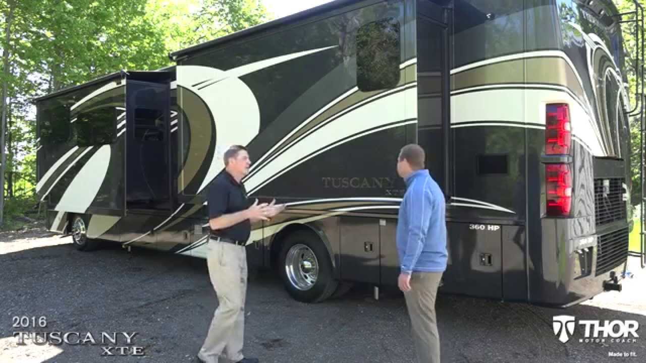 2016 Tuscany XTE Class A Diesel Pushers from Thor Motor Coach