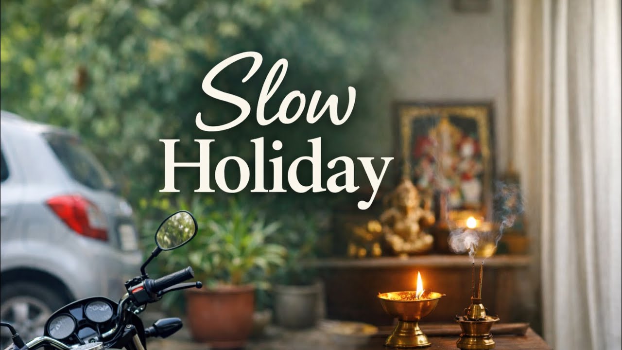 A Slow Holiday at Home | Lost Salaryman In India | Silent Daily Life
