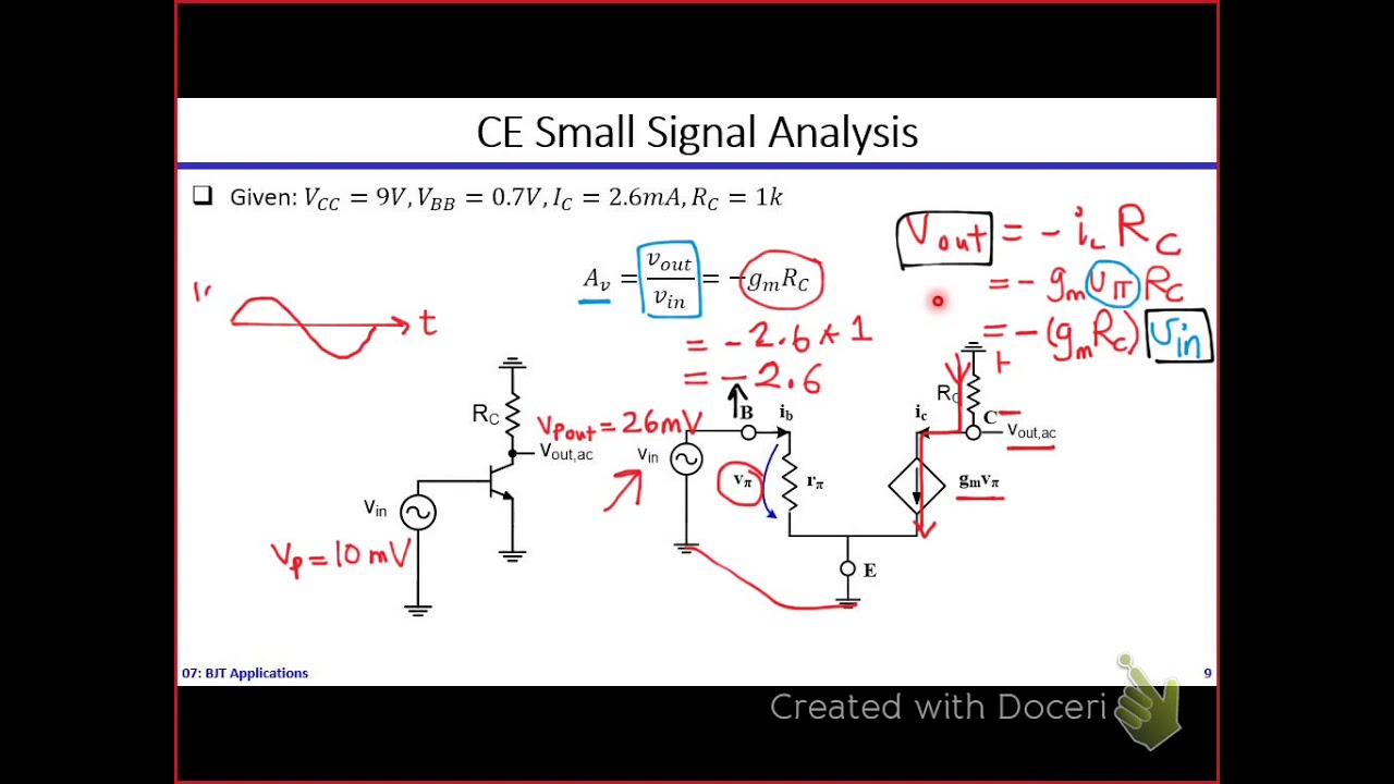 Electronics | Dr. Hesham Omran | Lecture 07 | BJT (2) Part 2/7