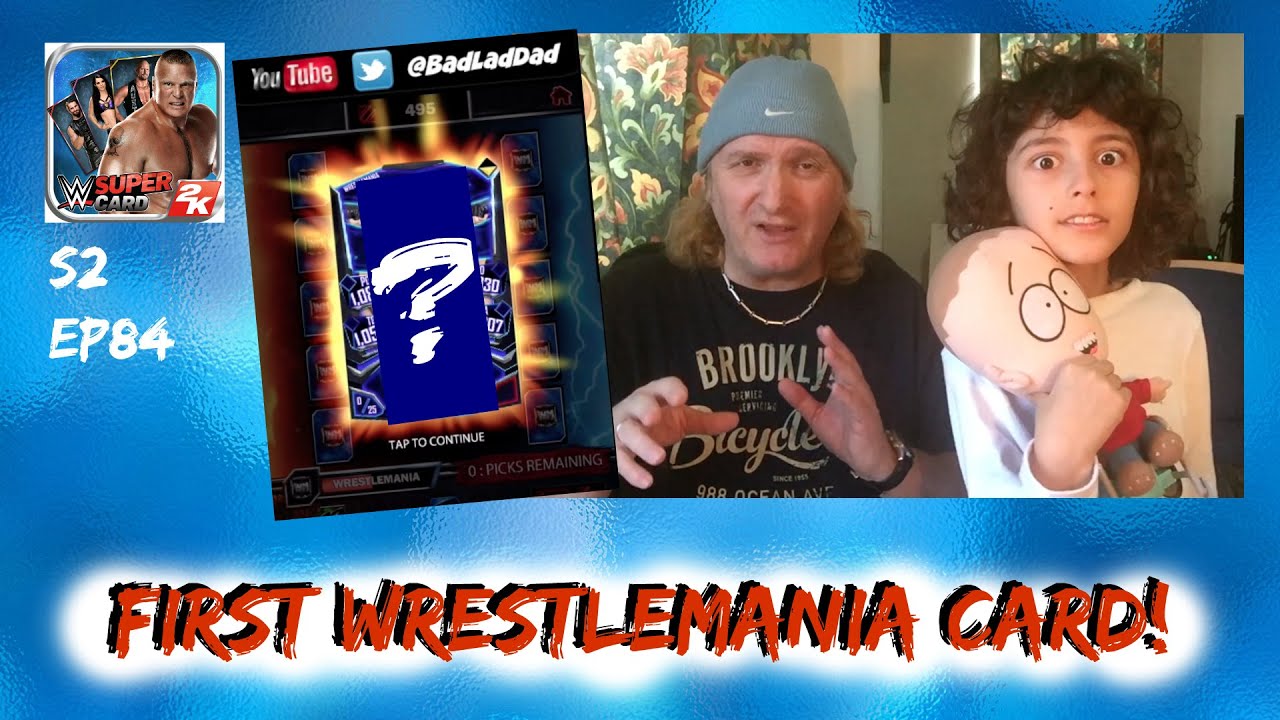 WWE SuperCard 2:84 : Big Jim's WrestleMania Card Pull!