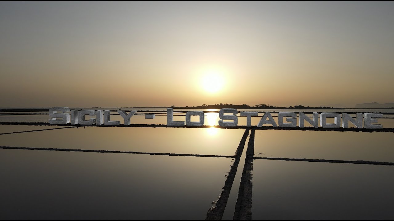 Sicily - Lo Stagnone Kite and Aerial Video from 2020