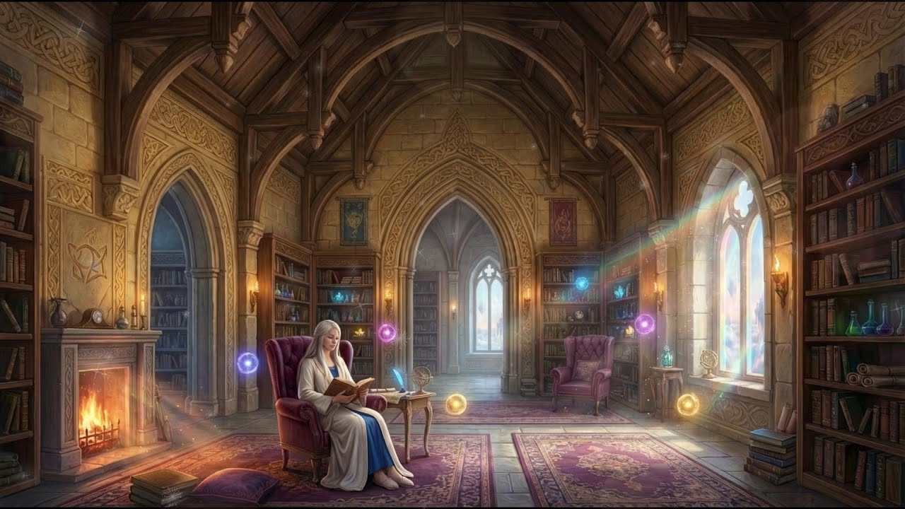 【Celtic Music】 Old Tales Told by the Flames | 2 Hours | D&D / TTRPG【ケルト音楽/作業用・勉強用・睡眠用BGM】