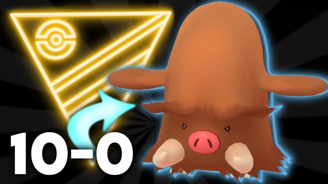 10-0 WIN STREAK AT LEGEND ELO WITH PILOSWINE THE COREBREAKER! | Pokémon GO Battle League