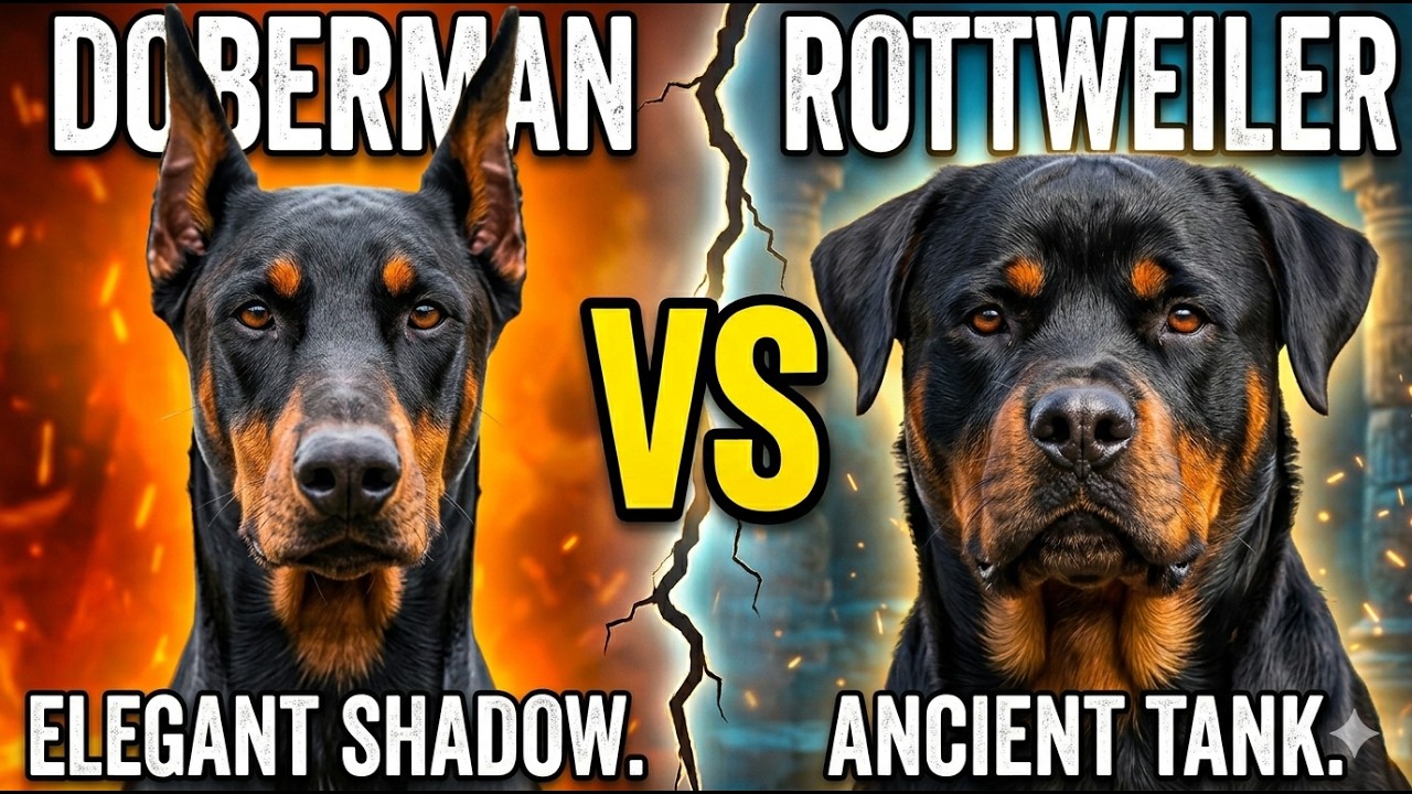 Doberman or Rottweiler — Which Dog to Choose? | Breed Comparison, Pros and Cons