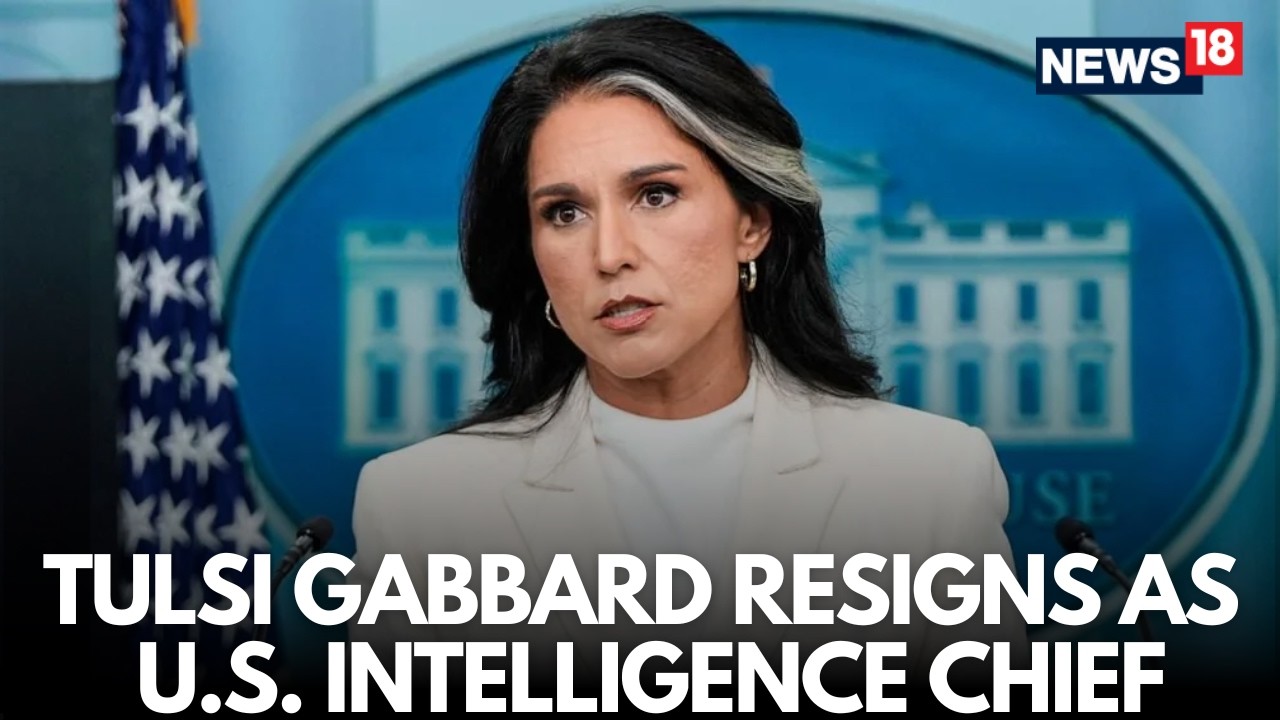 Live: In a Big Blow To Trump Administration Tulsi Gabbard Resigns As U.S. Intelligence  Chief | N18G
