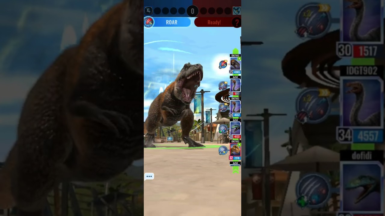 Jurassic World Alive MONSTER BRAWL! (4v4 PvP Madness)