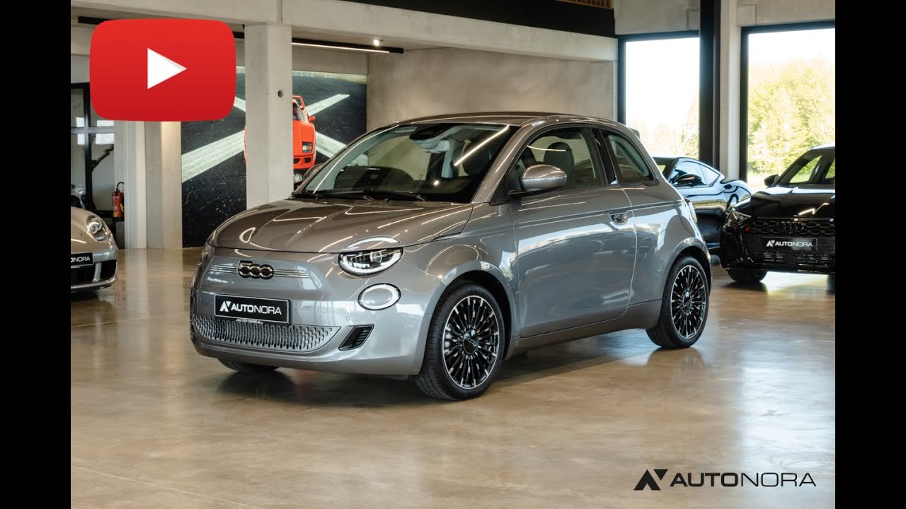Fiat 500e 3+1 Icon in Mineral Grau