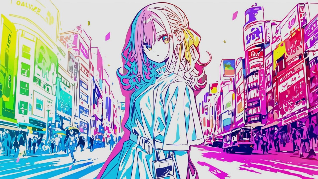 No copy right music // Nostalgia Melodies Passing Through Shibuya | For Work & Live Streaming