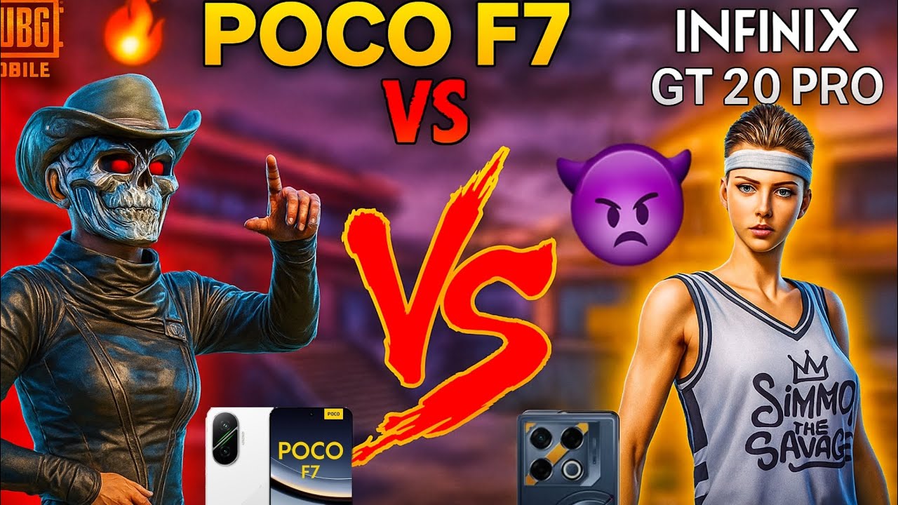  Poco f7 vs Infinix GT 20 pro TDM test. 🥶👀 #pocof7#tdm #tdm1v1
