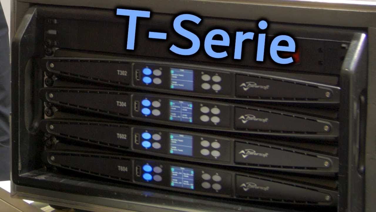 die POWERSOFT T-Serie - Prolight + Sound 2019