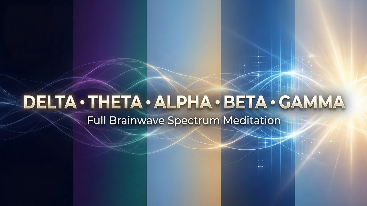Brainwave Frequencies (2Hz–40Hz) | Sleep, Meditation, Focus & Consciousness Expansion Music