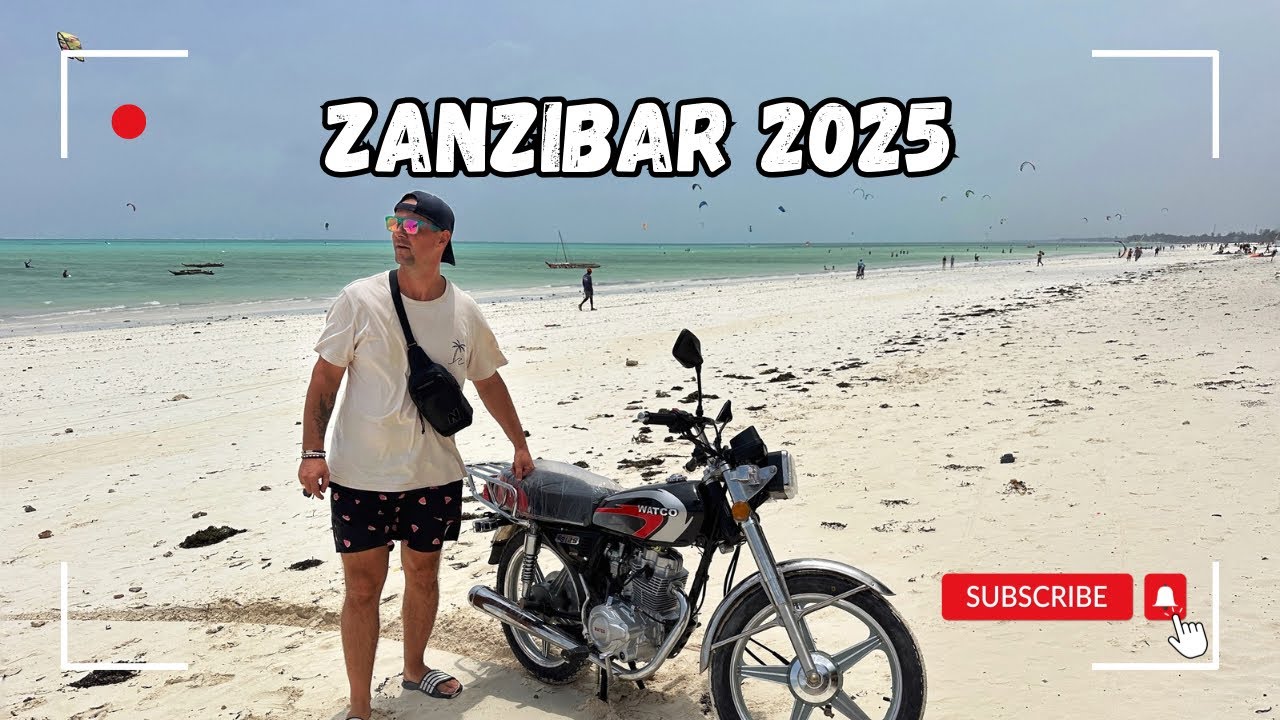 Vlog: Michael i jego motocykl na Zanzibarze (2025) 🏍️🌴 | ZanziRaj