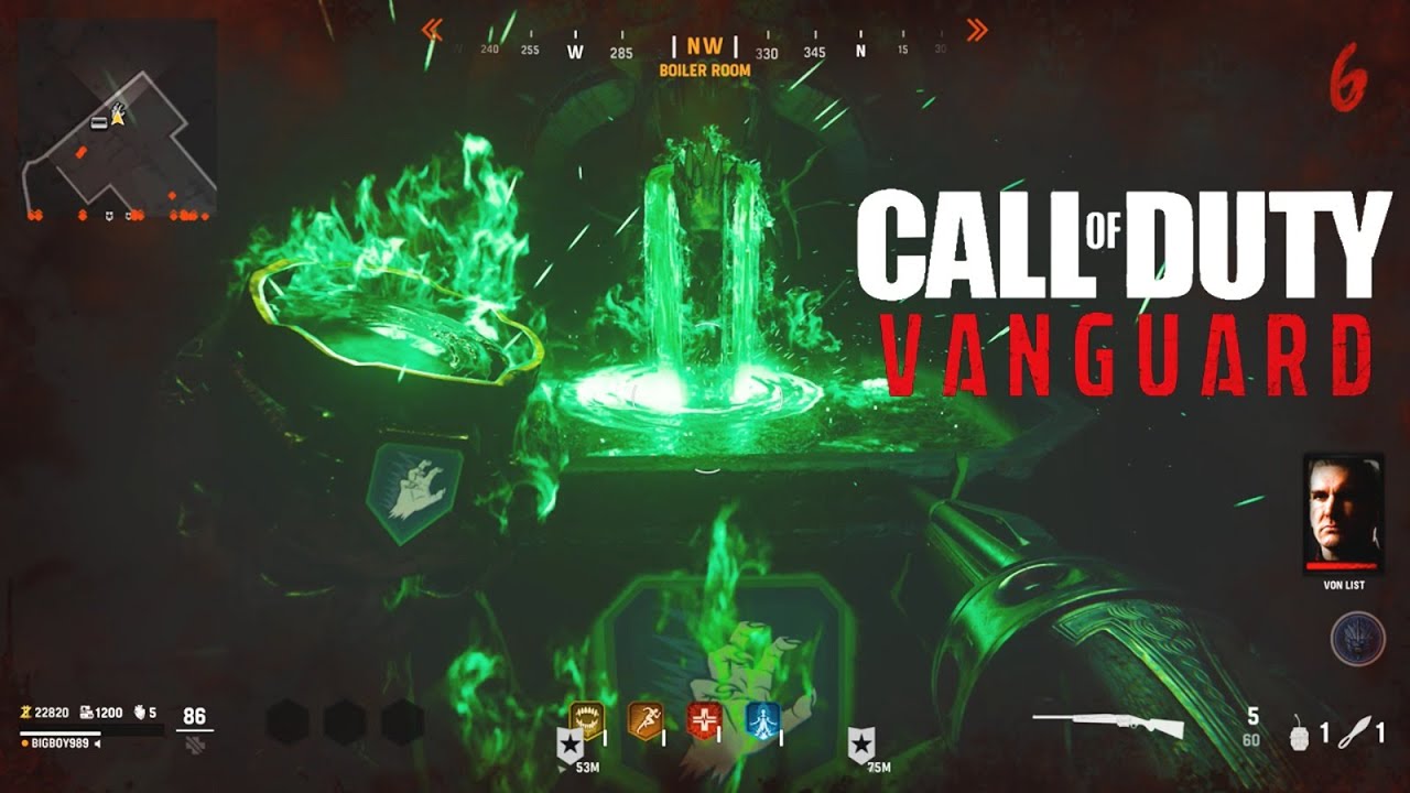 Thirst Quencher | Drink From All 5 Demonic Fountains | Call Of Duty Vanguard