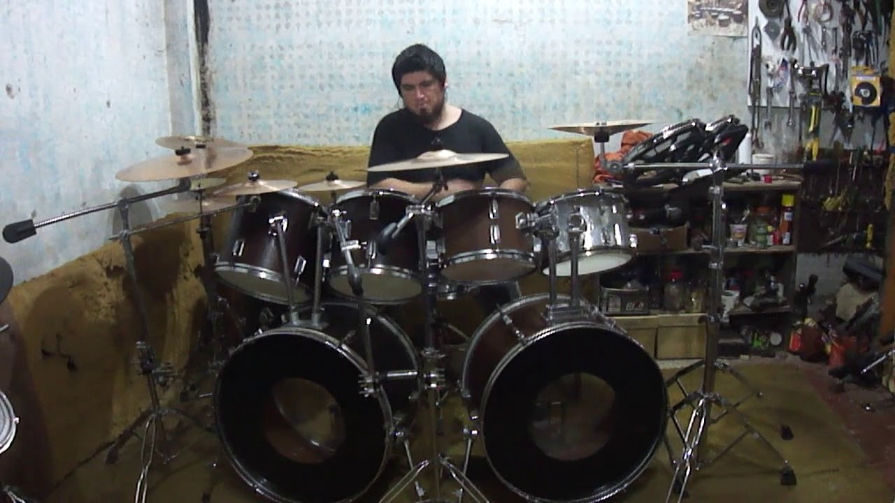 DRUMS COVER SODOM BLASPHEMER
