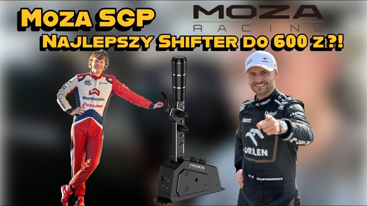 Test Moza SGP! Solidny sekwencyjny shifter do simracingu