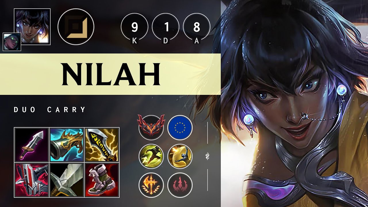 Nilah ADC vs Kalista: Unstoppable - EUW Grandmaster Patch 25.S1.1