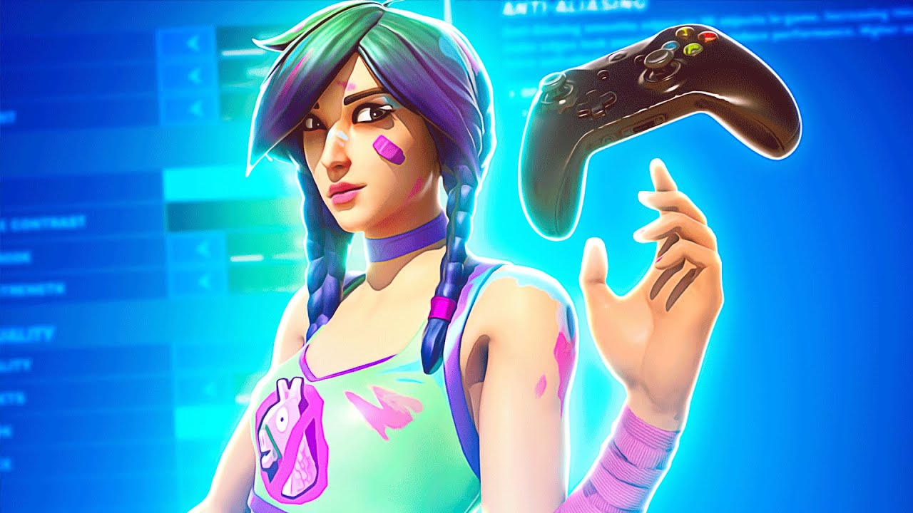 The BEST CONTROLLER SETTINGS 🎮 in Fortnite (G2 Coop Settings)