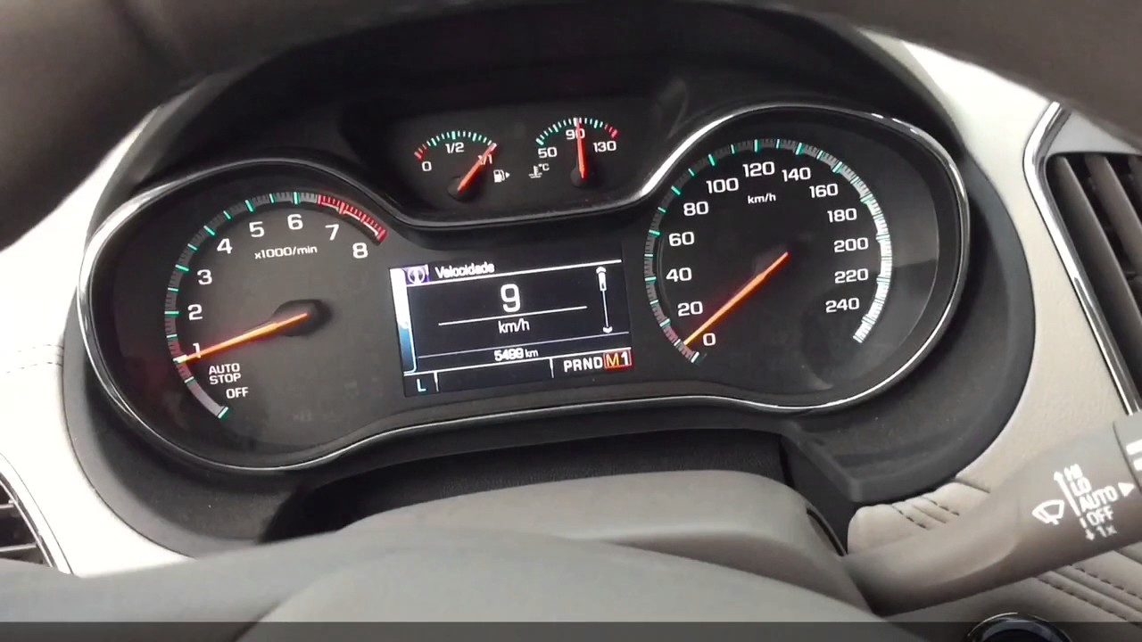Novo Cruze com Trocas atrás do volante