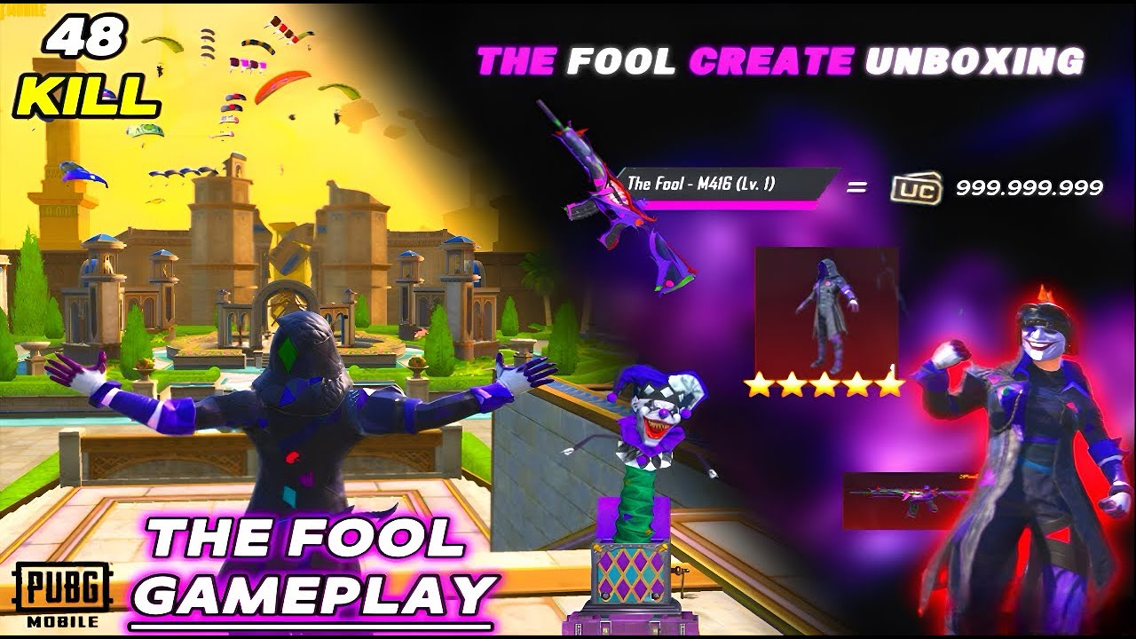 Only The Fool🤡🔥|Crate Opening & 48 Kills | Iphone 15 Pro Max