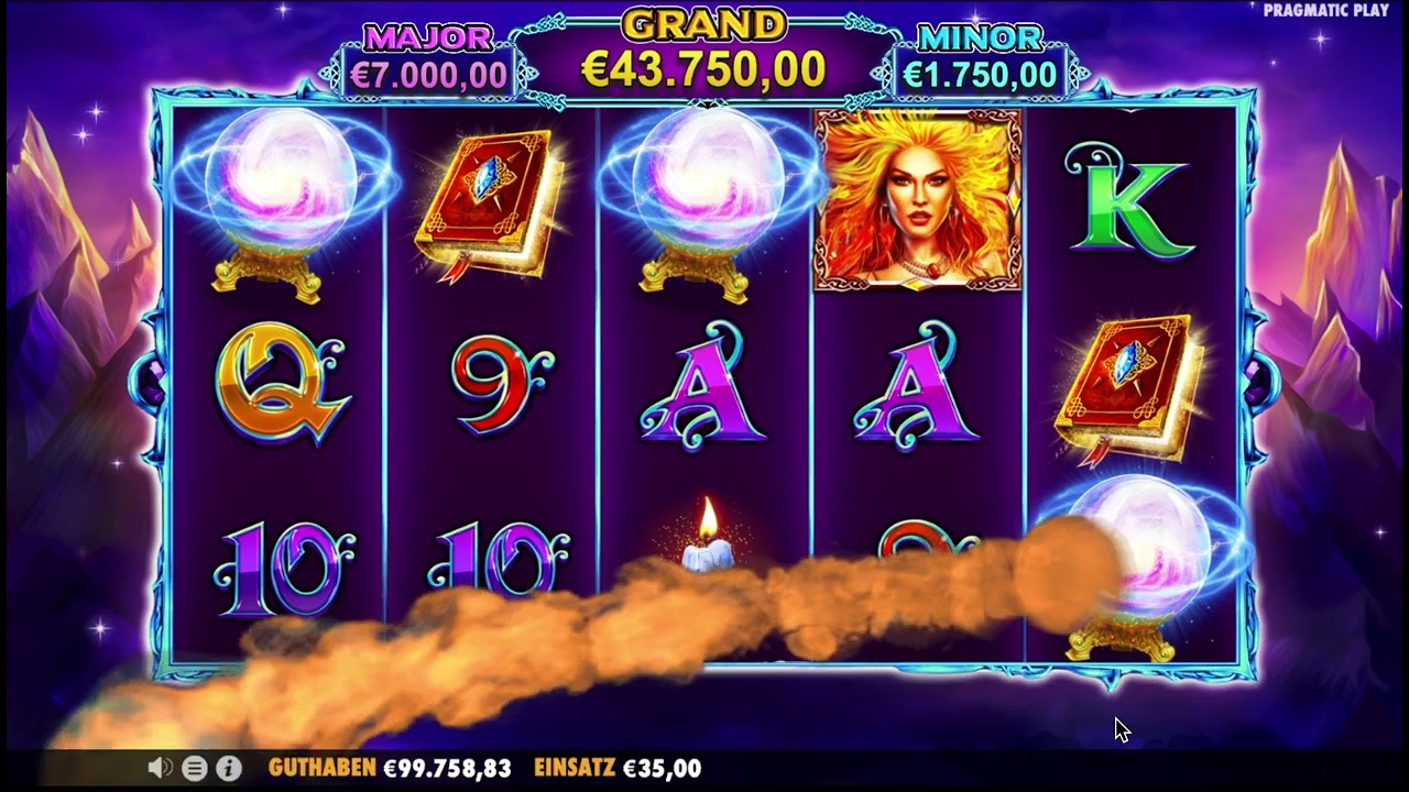 Wild Spells mit Freispiel-Runde - Jackpot Slot von Pragmatic Play